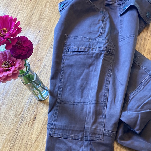 COPY - Prana Skinny Cargo Jeans Sz. 6 Brown - Picture 7 of 9